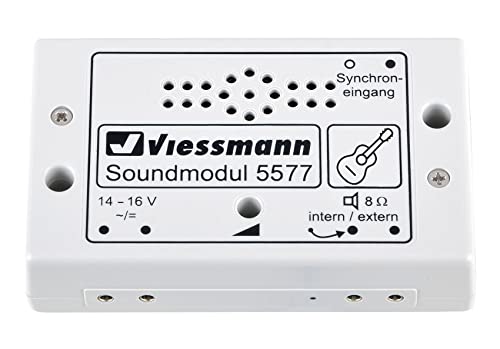 Viessmann 5577 - Modulo Sonoro Per Chitarra Stradale, Prefabbricato