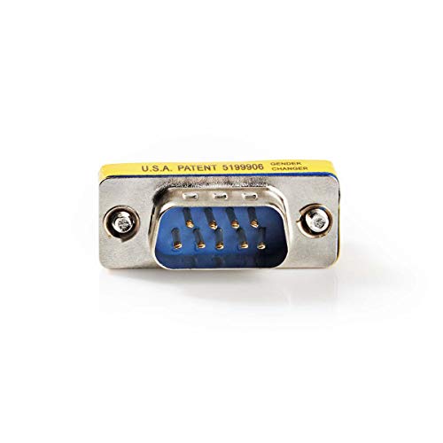 Nedis - Raccordo D-Sub D-Sub A 9 Pin Maschio - D-Sub 9