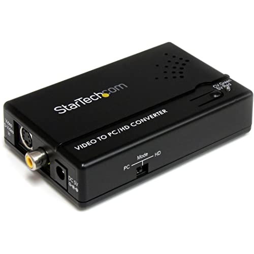 Startech.Com Convertitore Di Immagini Video Composito E S-Video A Vga