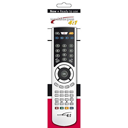 G.B.S. Elettronica 2084 Telecomando Ir Wireless Dvd/Blu-Ray,Tv,Vcr Premere I Pulsanti - Telecomandi (Dvd/Blu-Ray,Tv,Vcr, Ir Wireless, Premere I Pulsan