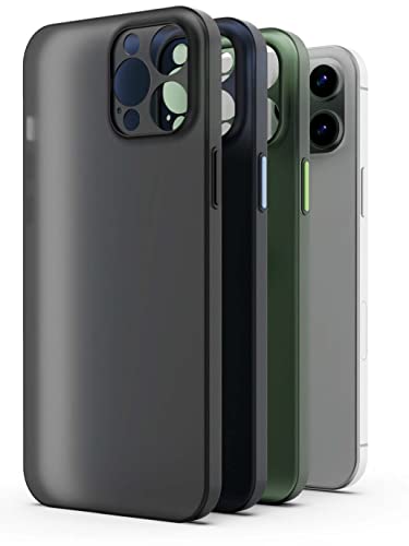 Casr Confezione Da 3 Cover Con Bottoni Intercambiabili Per Iphone 13 Pro M Protegge Tutto In Modo Sottile L'Iphone, Pieno Di Colori E Tute, Seconda Pe