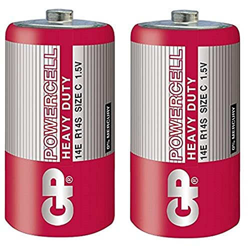 Gp 14Er S2 Power Cell Zn C C/R14 (1.5 V, – Confezione 2)