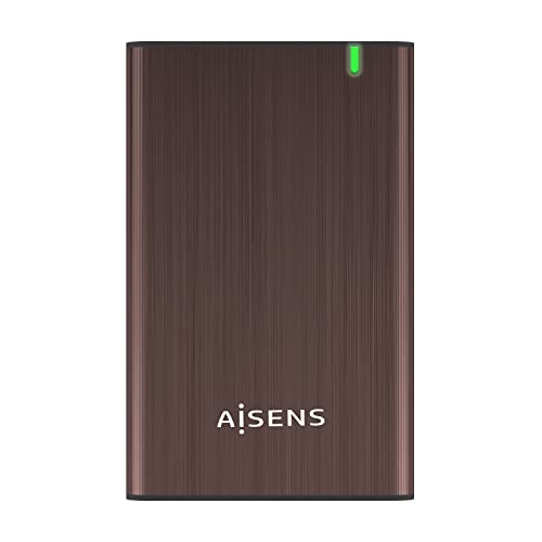 Aisens Caja Externa Para Disco Duro De 2.5 Ase-2525Bwn Usb 3.1 Sin Tornillos