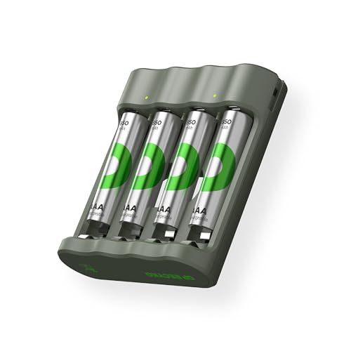 Gp Charger Rck De B441U 4X 850 Mah Aaa