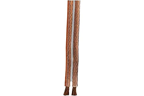Hama - Bobina Di Cavo Audio 2 X 4 Mm², 75M, Trasparente