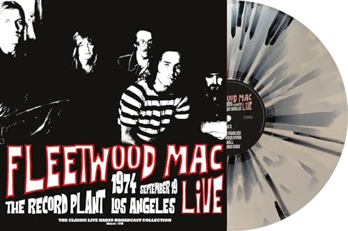 Live At The Record Plant 1974 (White/Black Splatter Vinyl)