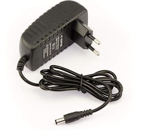 Kalea-Informatique Alimentazione Di Rete Da 220V A 9V Dc 2A Con Connettore Da 2,5 Mm X 5,5 Mm (Diametri Interno/Esterno)