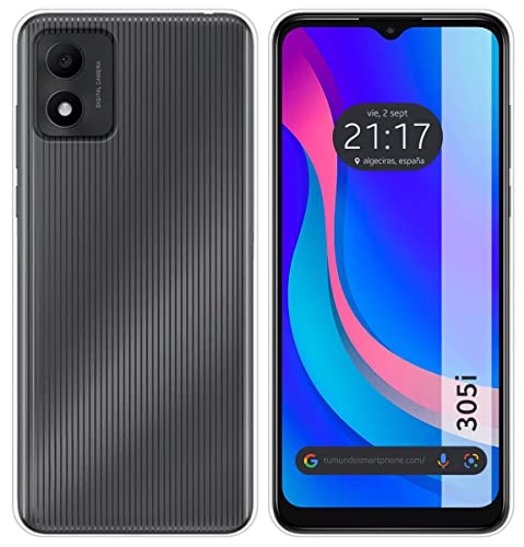 Tumundosmartphone Cover Silicone Tpu Gel Trasparente Per Tcl 305I