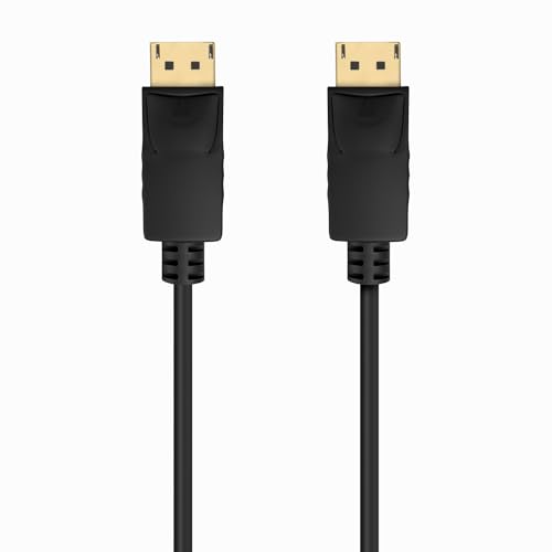 Aisens - A124-0737 - Cavo Displayport V1.2 Ccs 4K@60Hz, Dp/M-Dp/M, Nero, 0,5M