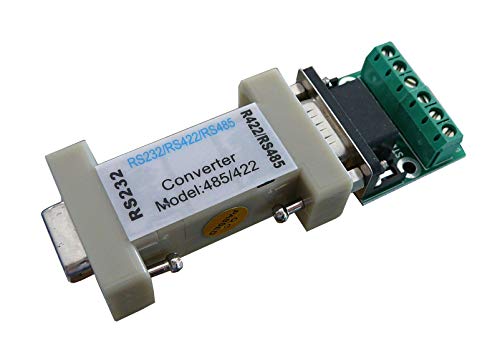 Kalea-Informatique Convertitore Da Rs232 A Rs422 O Rs485 Con Connettori Db9 E Morsettiera Cablata Per Montaggio Rs-485 Rs-422