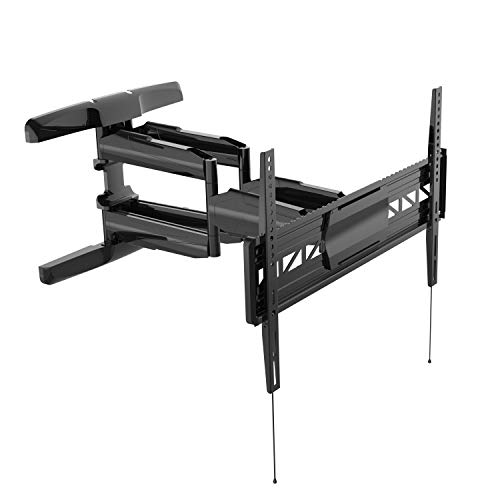 Tm Electron Tmslc145 Supporto Da Parete Universale Inclinabile Girevole Con Braccio Doppio Per Monitor O Tv Led, Oled, Lcd, Plasma Da 32" Fino A 65",