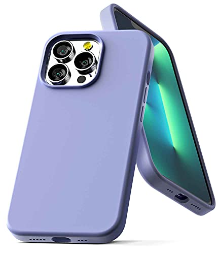 Goospery Liquid Silicone Cover Compatibile Con Iphone 13 Pro, Tocco Morbido Come Seta Protezione Completa Custodia Antiurto Con Morbida Fodera In Micr