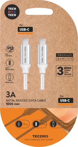 Tech One Tech Tech1Tech Cavo Usb 2.0 Tec2204/ Usb Tipo-C Maschio