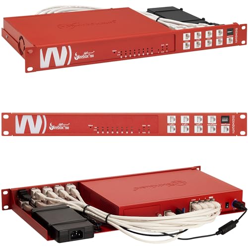 Watchguard Firewall Rack Mount – 1U Server Rack Shelf With Easy Access Front Cable Organizer, Properly Vented, Customised 19" Rm-Wg-T7 By Rackmount.It
