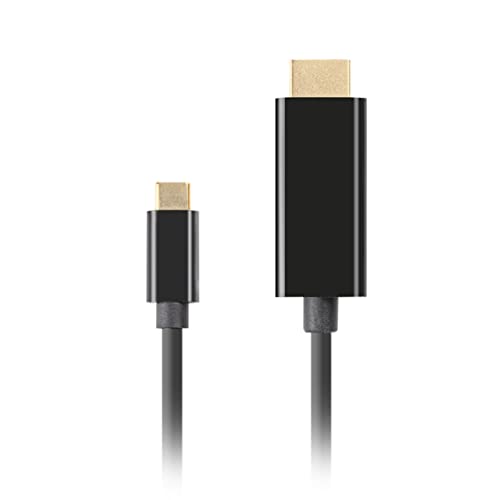 Lanberg Ca-Cmhd-10Cu-0030-Bk Câble Vidéo Et Adaptateur 3 M Usb Type-C Hdmi