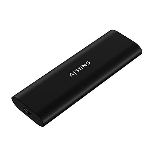 Caja Externa Para Disco Ssd M.2 Sata Nvme Aisens Asm2-014B Usb 3.1 Sin Tornillos