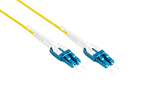 Good Connections Cavo Os2 Lwl Duplex – Spina Lc A Lc – Uniboot – Singlemode 9/125 – 1/10/40/100 Gigabit Ethernet – Conduttore Per Onde Luminose, Cavo
