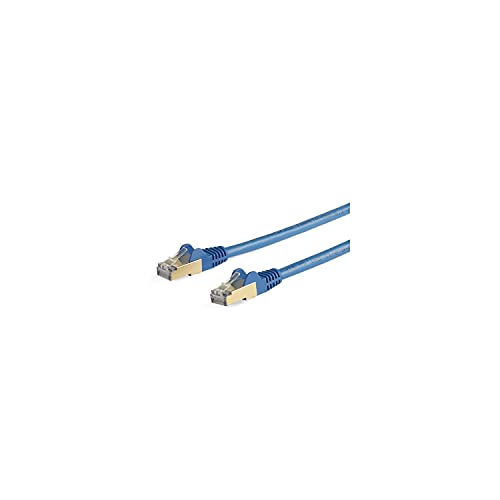 Startech.Com Cavo Di Rete Ethernet Rj45 Cat6A Da 10M - Blu - Cavo In Rame - Cavo Network (6Aspat10Mbl)