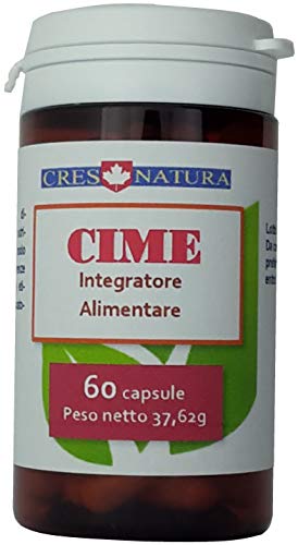 Cime 60 Capsule. Integratore Di Amminoacidi Cistina (266Mg) E Metionina (266Mg). Prodotto In Italia