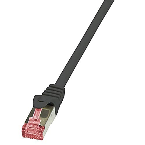 Logilink Cq2053S Prime Line Cat 6 Patchkabel Rj45-Stecker Auf Rj45-Stecker Cat 6 S/Ftp 2.00M Schwarz