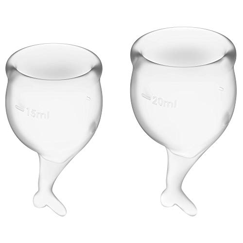 Satisfyer 'Feel Secure - Menstrual Cup Set', 15 & 20 Ml