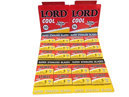 100 Lamette Da Barba Lord Cool