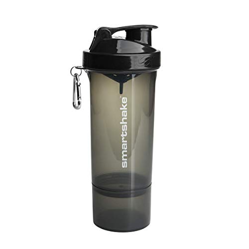 Smartshake Borraccia 500Ml Gunsmoke Slim Neon