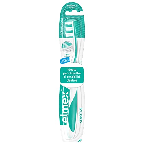 Elmex Spazzolino Sensitive Per Denti Sensibili Setole Morbide Manico Ergonomico