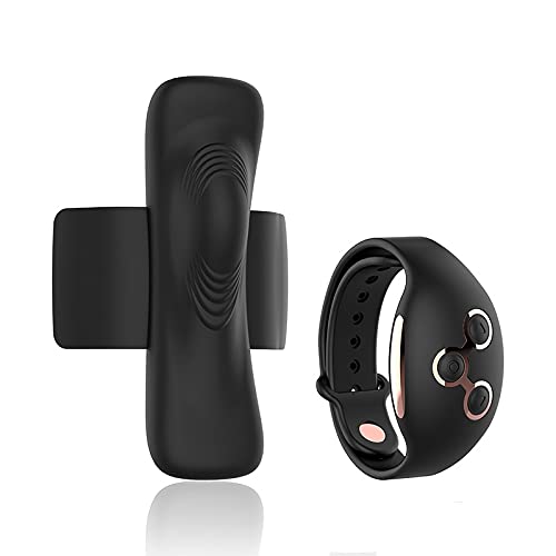 Panty Pleasure Watchme Negro/Gold