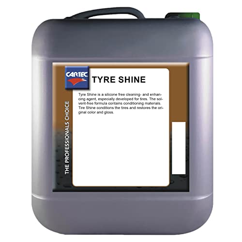 Nero Gomme Dressing Ravvivante Pulisce Lucida Pneumatici - Cartec Tyre Shine (20 Litri)