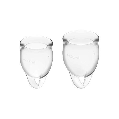 Satisfyer 'Feel Confident - Menstrual Cup Set', 15 & 20 Ml