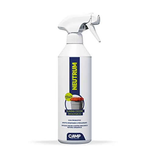 Camp Neutrum Bio, Elimina Odori Biologico Pronto All'Uso, 500 Ml