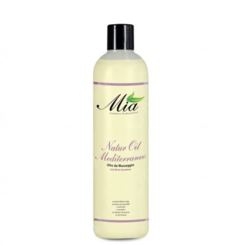 Olio Da Massaggio Arancio Con Beta Carotene - Natural Oil Mediterraneo Flacone Da 500 Ml