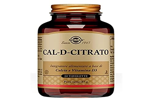 Solgar Cal-D-Citrato - 92.2 Gr