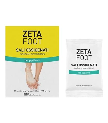 Zeta Farmaceutici Zetafoot - Sali Ossigenati Per Pediluvio, 10 Buste