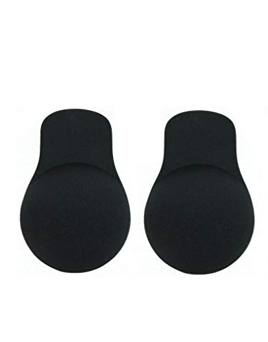 Bye Bra Reggiseno Pull-Up In Tessuto, Reggiseno Pull-Up Adesivo, Pasticcini Per Il Sollevamento Del Seno, Copricapezzoli Adesivi Riutilizzabili, Nero,