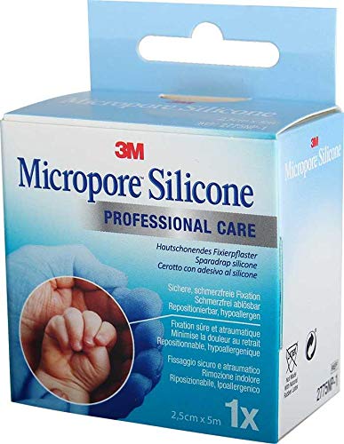 Micropore Silicone 2,5Cmx5M