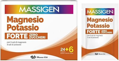 Massigen Magnesio Potassio Forte Senza Zucchero 30 Bustine