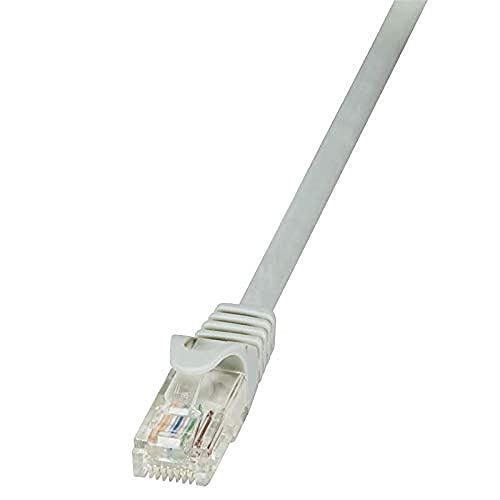 Logilink Cp2072U Econline Cat. 6 Patchkabel Rj45-Stecker Auf Rj45-Stecker Cat. 6 U/Utp 5M Grau