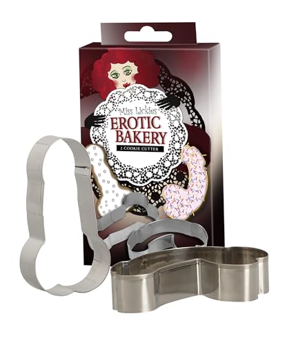 "Erotic Bakery "Set Di Stampi Per Biscotti A Forma Di Pene