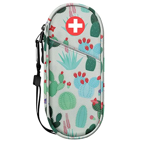Sithon Epipen Borsa Da Trasporto Isolata, Portatile Medicinali Di Emergenza Custodia Da Viaggio Per Bambini E Adulti, Per 2 Epipens, Asthma Inhaler, A