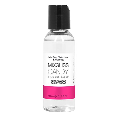 Mix Gliss - Lubrifiant Silicone - Mixgliss 50Ml - Lubrifiant Silicone Mixgliss - Sucre D'Orge, 50 Ml