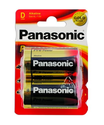 Tool Connection Ltd, Panasonic, Pile Alcaline "Pro Power" Lr 20 Ppg/2Bp, Lr20, 303137