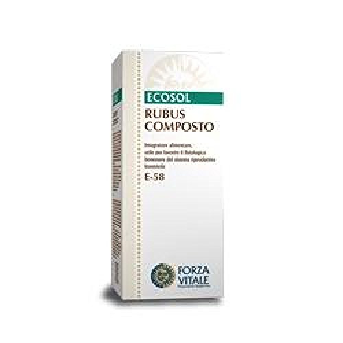 Forza Vitale Italia 43303 Rubus Composto Ecosol Goccce, 50 Ml