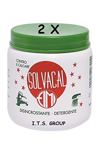 Its Group Solvacal Detergente In Polvere Per La Rimozione Del Calcare 2 Unità, 2 X 500 G