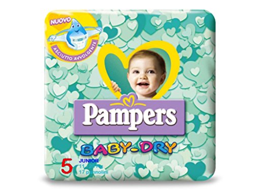 Pampers Baby Dry 68 Pannolini, Taglia 5 (11-25 Kg)