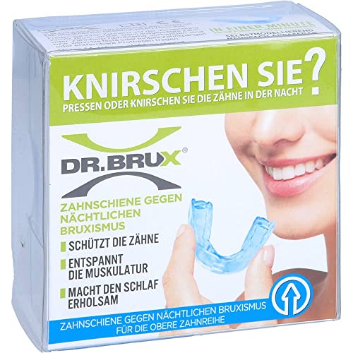 Dr. Brux - Bite Dentale Modellante Da Notte, Arcata Superiore, Colore Trasparente