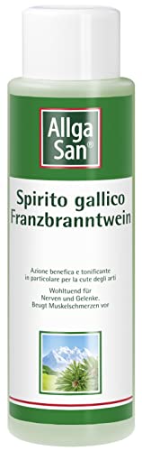 Allga San Spirito Gallico - Spray Massaggio Schiena, Gambe, Cervicale E Braccia 250 Ml - Frizione Coadiuvante Per La Pelle Del Corpo Ad Azione Balsami