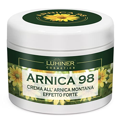 Arnica Per Cavalli Uso Umano 200Ml Luminer, Arnica Gel Forte 98 Per Massaggi, Crema Arnica Forte Montana E Artiglio Del Diavolo Forte, Formula Natural