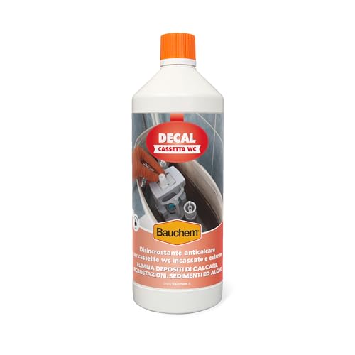 Bauchem Decal Cassetta Wc Disincrostante Anticalcare Per Cassette Incassate Ed Esterne 1 Lt
